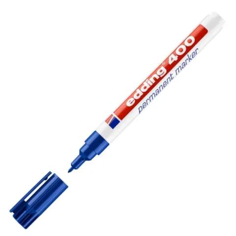 Marker permanentny Edding 400 1mm niebieski