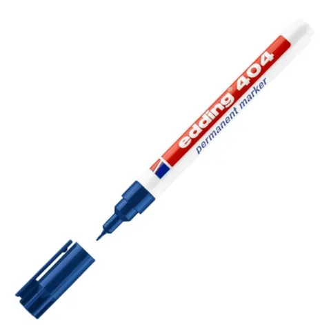 Marker permanentny Edding 404 okrągły 0,75 mm niebieski