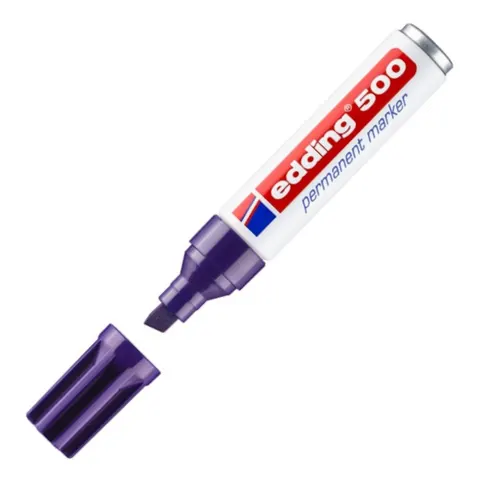 Marker permanentny Edding 500 2-7mm fioletowy