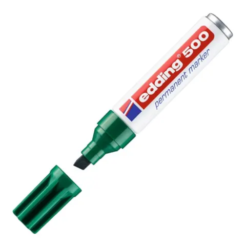 Marker permanentny Edding 500 2-7mm zielony