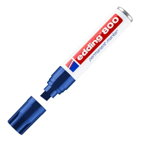 Marker permanentny Edding 800 4-12mm niebieski