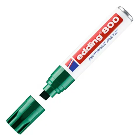 Marker permanentny Edding 800 4-12 mm zielony