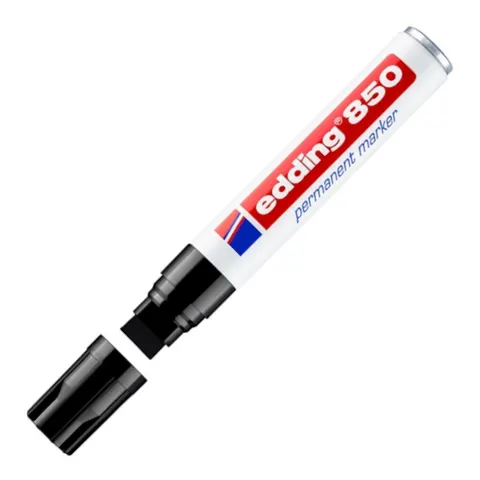 Marker permanentny Edding 850 5-15 mm czarny