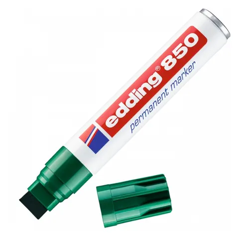 Marker permanentny Edding 850 5-15mm zielony