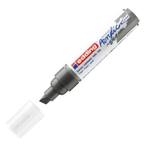 Marker akrylowy Edding matowy antracyt e-5000 5-10 mm