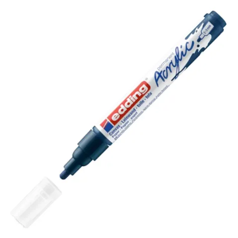 Marker akrylowy Edding matowy szykowny granat e-5100 2-3 mm
