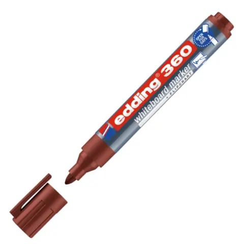 Marker do tablic 360 Edding, 1,5-3 mm, brązowy