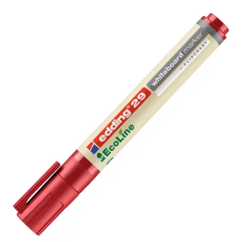 Marker do tablic 29 Edding EcoLine, 1-5 mm, czerwony