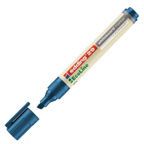 Marker do tablic 29 Edding EcoLine, 1-5 mm, niebieski