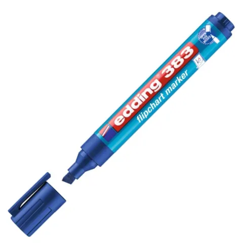 Marker do flipchartów 383 Edding niebieski 1-5 mm