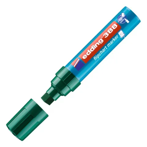 Marker do flipchartów 388 Edding zielony 4-12mm