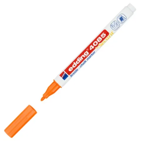 Marker kredowy Edding 4085 1-2mm neonowy pomarańczowy