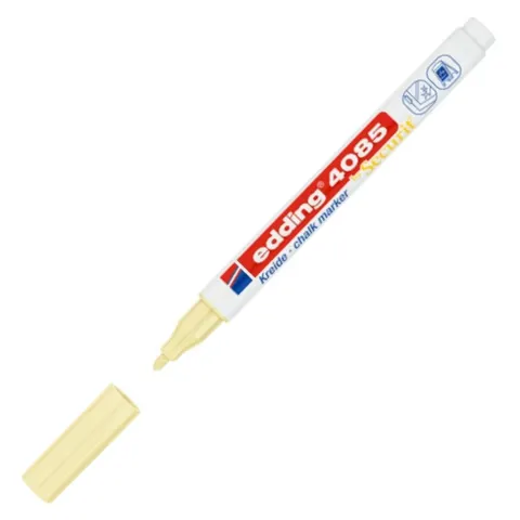 Marker kredowy Edding 4085 1-2 mm pastelowy żółty