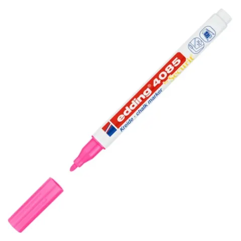 Marker kredowy e-4085 Edding, 1-2 mm, neonowy różowy