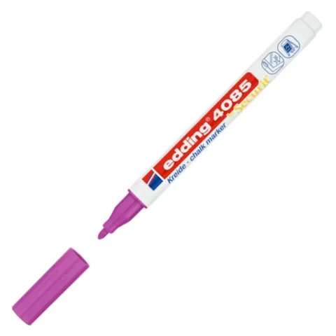 Marker kredowy e-4085 Edding, 1-2 mm, malinowy