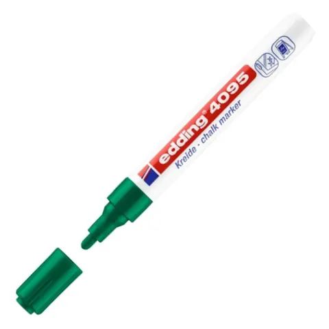 Marker kredowy e-4095 Edding, 2-3mm, zielony