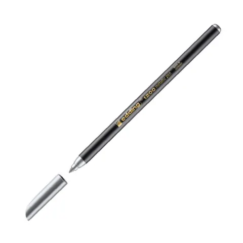 Pisak metaliczny e-1200 Edding, 1-3mm, srebrny