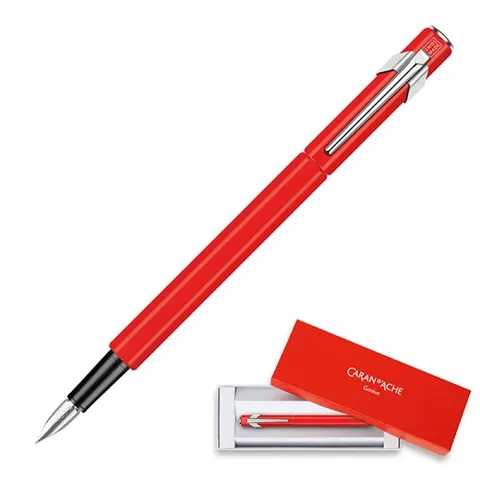 Pióro wieczne Caran d'Ache 849 F Czerwone