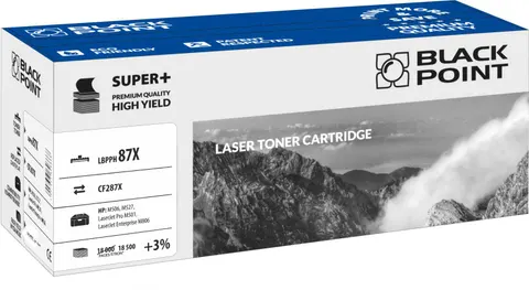 Toner Black Point LBPPH87X zastępuje HP CF287X, 18500 stron