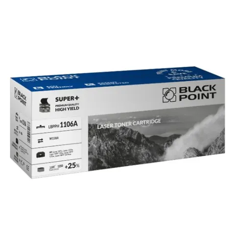 Toner Black Point LBPPH1106AXL zastępuje HP W1106AXL, 3000 stron