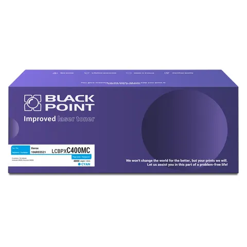 Toner Black Point Color LCBPXC400MC (Xerox 106R03521) Cyan