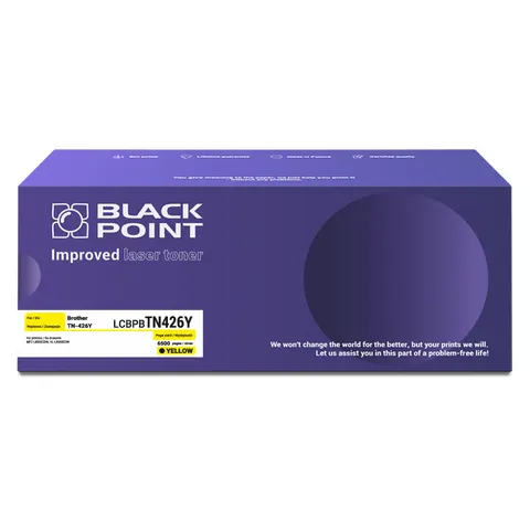Toner Black Point LCBPBTN426Y zastępuje Brother TN-426Y yellow