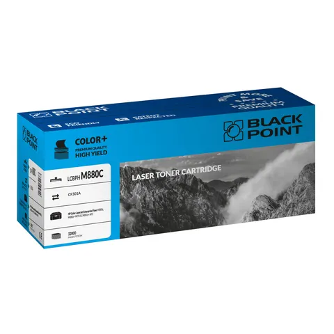 Toner Black Point LCBPM880C zastępuje HP CF301A, niebieski
