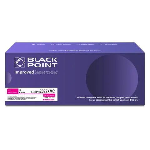 Toner Black Point LCBPH2033XMC zastępuje: HP W2033X, 6000 stron