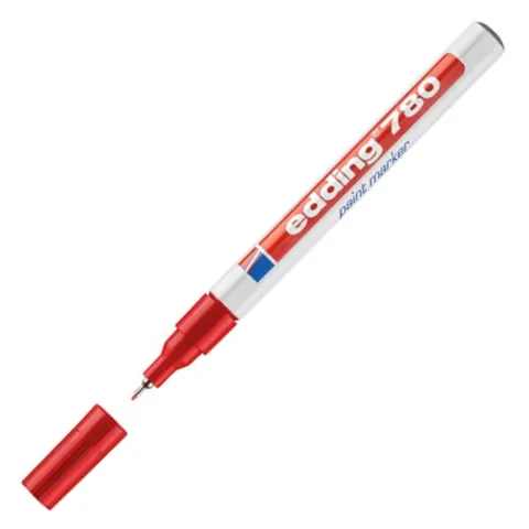 Marker olejowy Edding e-780 0,8mm czerwony
