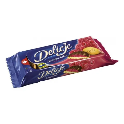 Ciastka Delicje Szampańskie wiśniowe 147 g