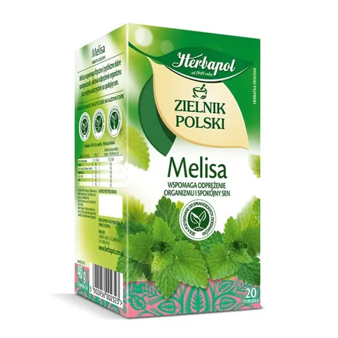 Herbata Herbapol Zielnik Polski melisa 20 szt.