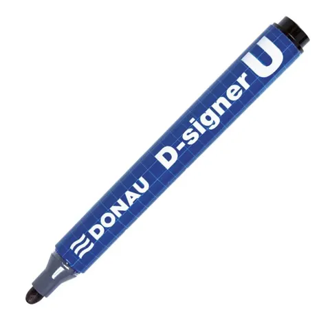 Marker permanentny Donau D-Signer U okrągły 2-4 mm czarny