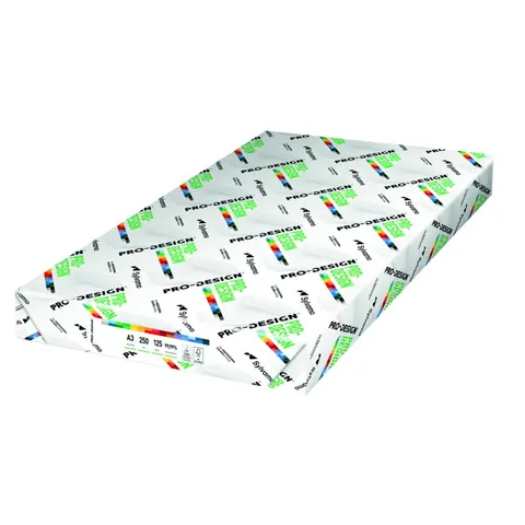 Papier ksero satynowany Pro-Design A3 250 g 125 ark. biały