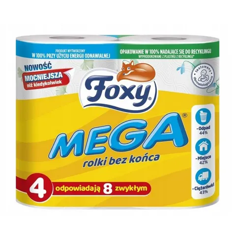 FOXY Papier toaletowy A4 3w Mega /6/270/