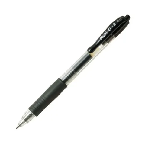 Pióro żelowe Pilot G2 Gel 0,32 mm automatyczne czarne