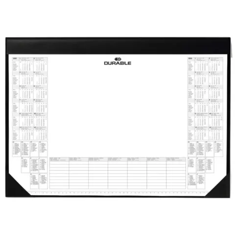 Durable Podkład Na Biurko Czarny 729101