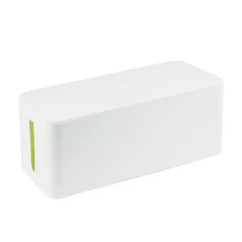 Pojemnik na Kable mały Organizer na Listwy BOX Yellow One biały