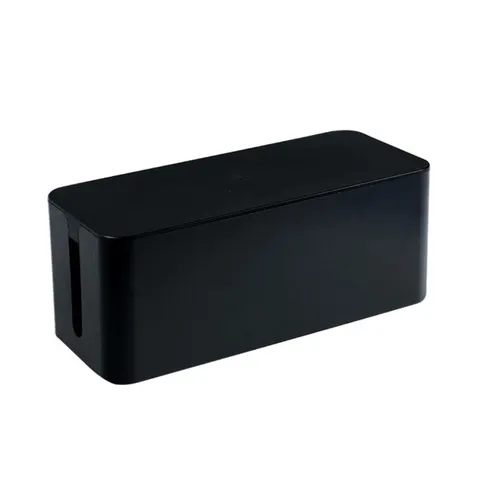 Pojemnik na Kable mały Organizer na Listwy BOX Yellow One czarny