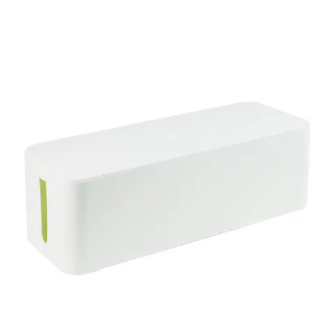 Pojemnik na Kable duży Organizer na Listwy BOX Yellow One biały