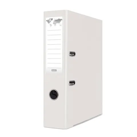 Segregator na dokumenty Basic A4 75 mm biały
