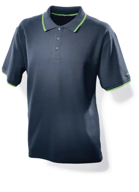 Festool Koszula polo granatowa, męska S 498452