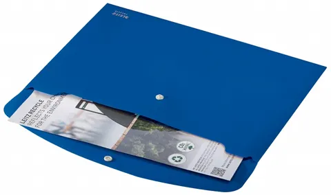 Teczka kopertowa Leitz Recycle A-4 niebieska