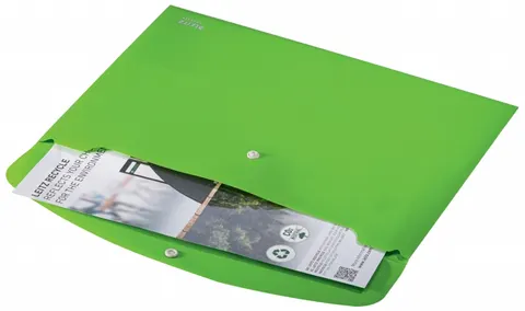 Teczka kopertowa Leitz Recycle A-4 zielona