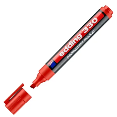 Marker permanentny Edding A8 e-330 czerwony