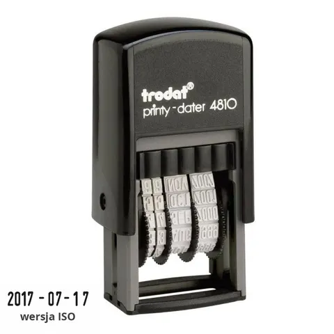 Datownik samotuszujący Trodat 4810 wersja ISO