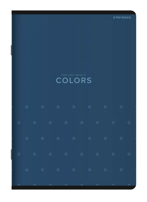 Zeszyt TOP 2000 Colors A5 60k w kratkę z marginesem