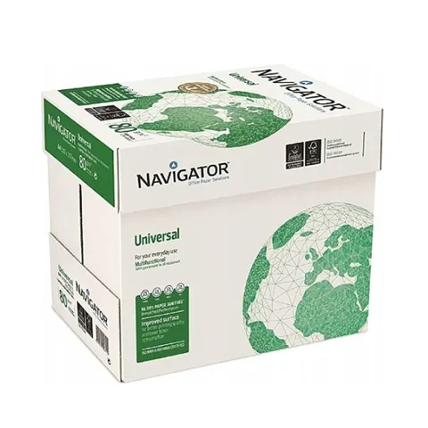 Zestaw 5x Papier ksero A4 do drukarek Navigator karton (5 ryz)