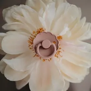 Smoczek FRIGG Daisy Kauczuk Blush - Rozmiar 2