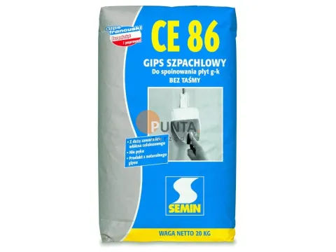 Semin CE 86 Gips szpachlowy worek 20 kg