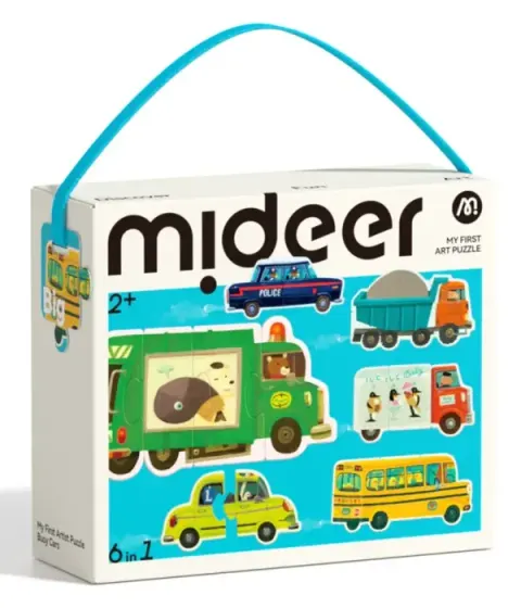 Moje pierwsze puzzle – Transport. Mideer